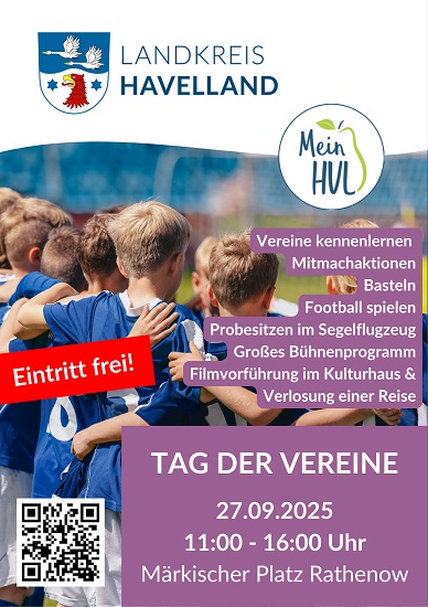Tag der Vereine Rathenow 2025 web